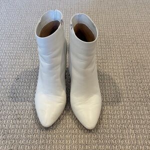 ANTONIO MELANI White Ankle Boots